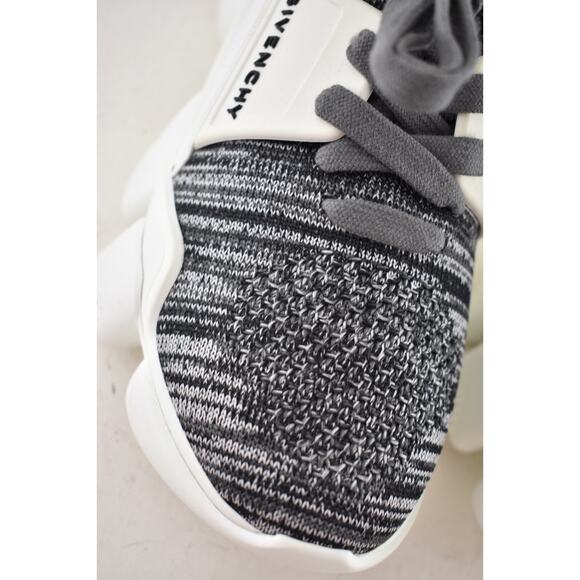 Givenchy Chaussette Jaw White Black Grey Low Top Platform Creeper Sneaker 36 - Picture 8 of 12